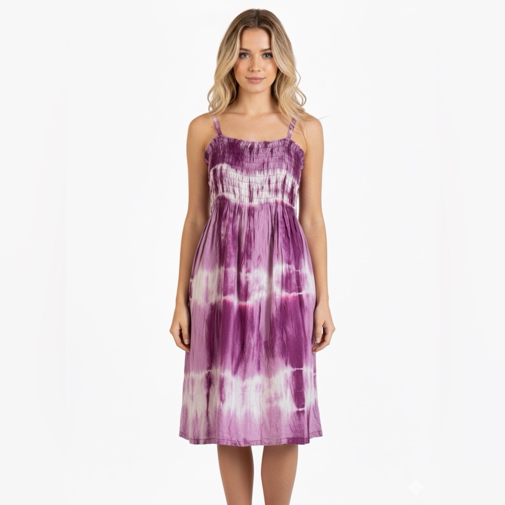 Cute Tie Dye Sundress